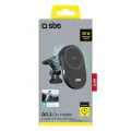 SBS Magnetic Holder with Qi2.2 25W Wireless Charger with Active Cooling - Black Foto 2