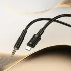 Borofone Cable AUX BL25 Nice - Lightning to jack 3,5mm - 1 metre black Foto 8