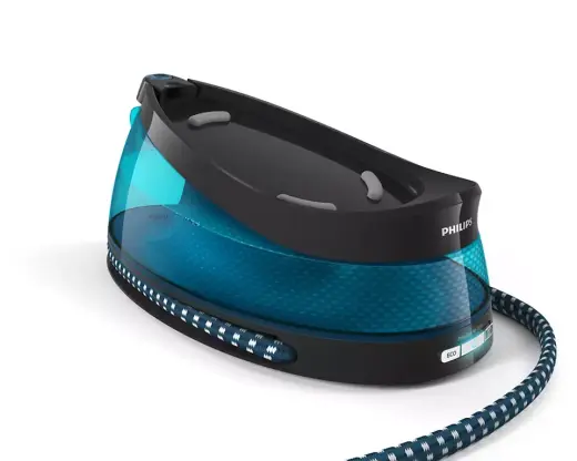 PHILIPS PerfectCare Compact Tvaika ģeneratora gludeklis (zils) Foto 3