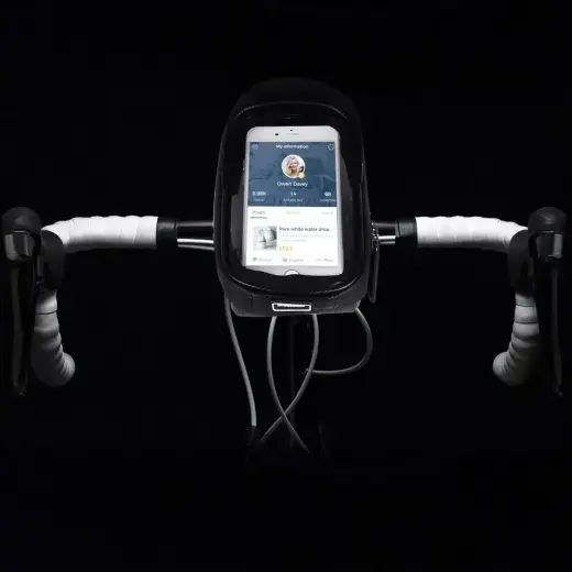 Wozinsky Bike Handlebar Bag with Phone Case 1L Black (WBB16BK) Foto 11