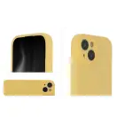 Soft Touch Mag phone case with MagSafe support for iPhone 15 Pro Max yellow — Photo 3
