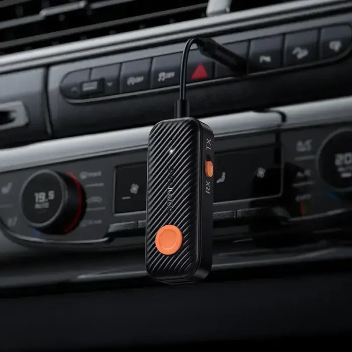 Borofone Audio Bluetooth Receiver AUX BC62 Walker black Foto 7