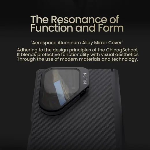 Nillkin CarboProp Aramid Magnetic Case for Samsung Galaxy Z Fold 7 Black Фото num