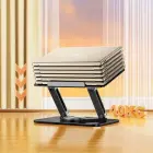 Wozinsky WRS-CPY84SB 360 Aluminum Laptop and Tablet Stand + Free Smartphone Stand - Black Photo