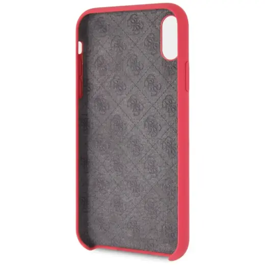 Guess Silicone phone case for iPhone XR red hard case Photo