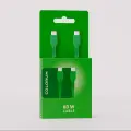 COLORUM CK60-AC-04 data transfer and charging cable | USB-A to USB-C | 15W | 1.8m | green Photo
