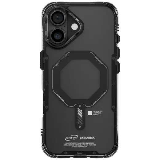 Skinarma Saido Case for iPhone 17 Magnetic Charging Black Foto 3
