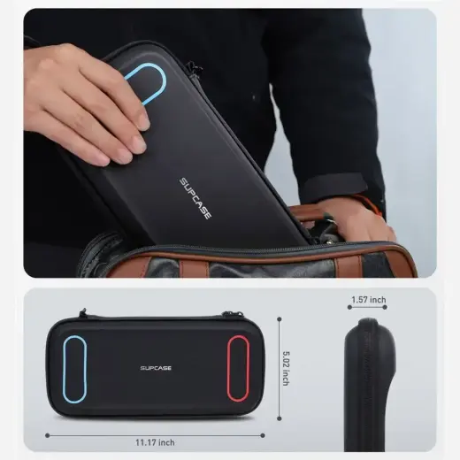 SUPCASE CARRYING MINI NINTENDO SWITCH 2 BLACK Foto 5