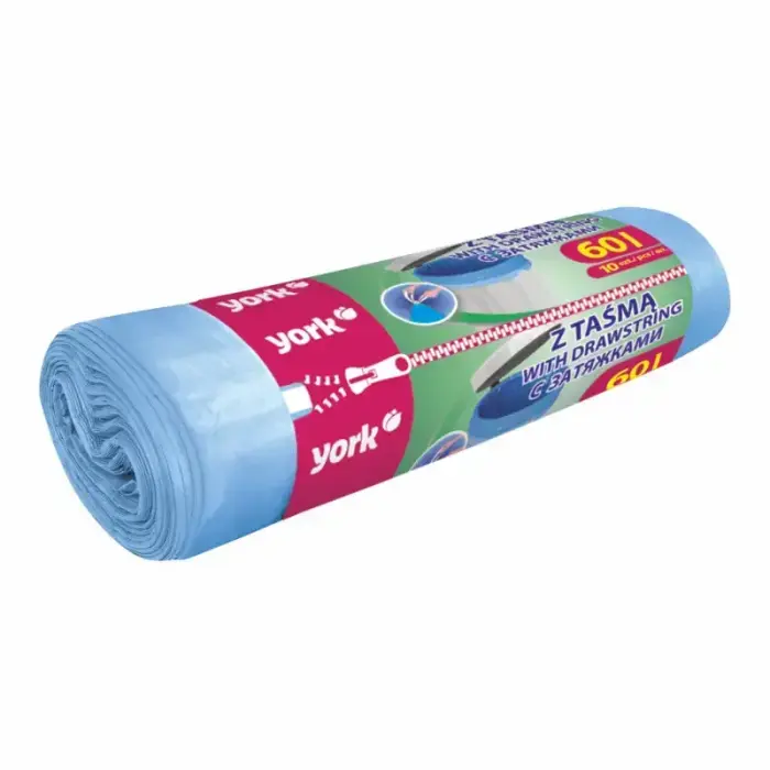 Atkritumu maisi ar savelkamu auklu 60L / 10 gab. 