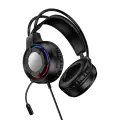 Borofone Headphones BO112 Wave gaming with microphone black Фото num
