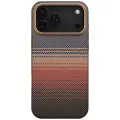 Case PITAKA Aramid UltraGuard Moonrise MagSafe for iPhone 17 Pro Max sunset Foto 2