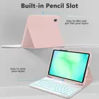 TECH-PROTECT SC PEN + KEYBOARD GALAXY TAB A9 | A11 8.7 X110 | X115 | X133 | X135 PINK Фото num