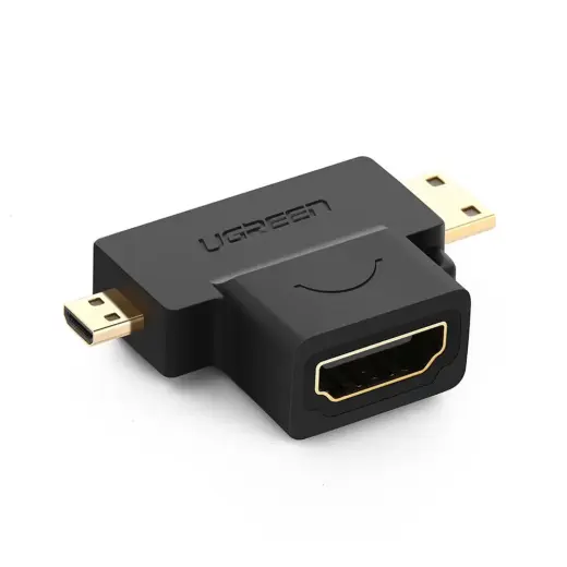 UGREEN 20144 adapter mini | micro HDMI to HDMI (black) Foto 3