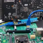 Qoltec Riser PCI-E 1x - 16x | USB 3.0 | ver. 007C | SATA / PCI-E 6pin — Photo 3