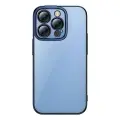 Baseus Glitter Transparent Case and Tempered Glass set for iPhone 14 Pro (blue) Foto 2