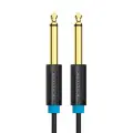 Audio Cable TS 6.35mm Vention BAABI 3m (black) Photo