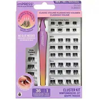 Kiss My Face imPRESS Press on Falsies Kit 02C - Umělé řasy