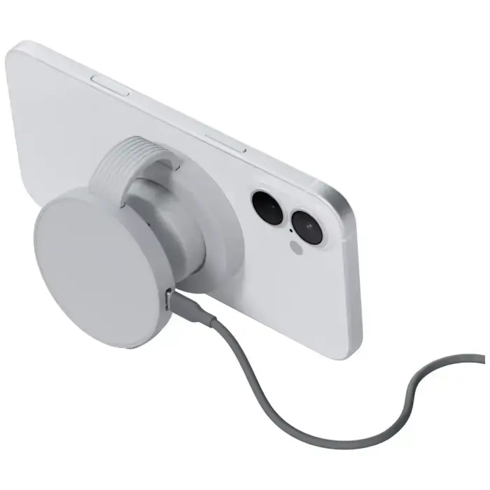 Wireless charger Bazic GoMag Trio 2 3in1 15W magnetic for iPhone/Watch/AirPods gray Фото num