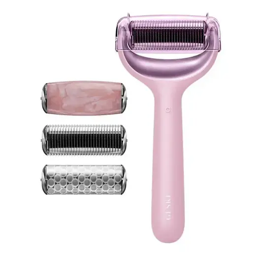 MicroNeedle Face&Body Roller 9in1 Geske with APP (pink) Foto 11