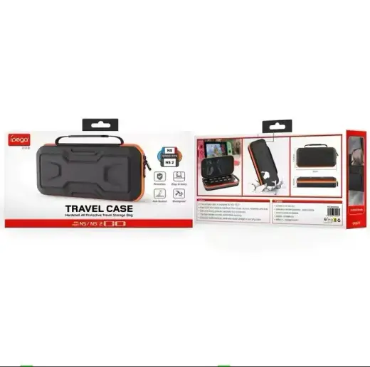 iPega SW2004A Hard Travel Case for Nintendo Switch 2 Black Foto 5