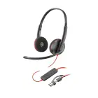 HP Poly Blackwire 3220 Stereo USB-C Headset +USB-C/A Adapter — Foto 3