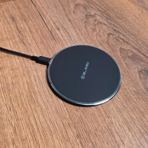 Blavec Induction charger BQI-06 Qi 15W UniCharge (BQI06-QIB) matte black Фото num