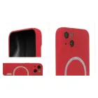 Silicon Soft Mag Case for iPhone 15 Pro Max 6,7" red Foto 3