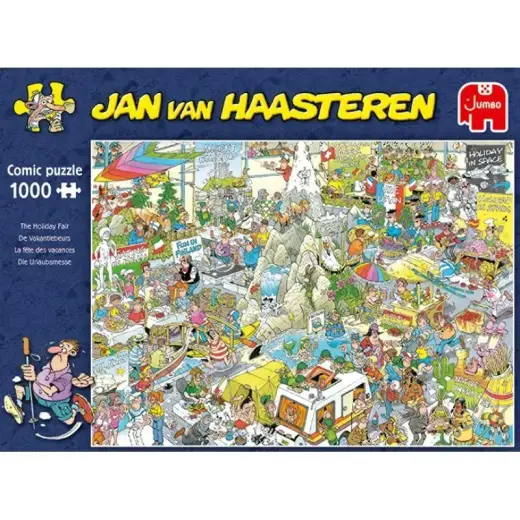 Jumbo Jan van Haasteren The Holiday Fair Die Urlaubsmesse 1000 Teile Puzzle (19051) Foto 5