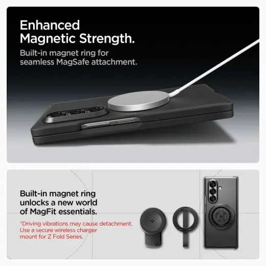 SPIGEN TOUGH ARMOR PRO MAG MAGSAFE GALAXY Z FOLD 7 BLACK Foto 11