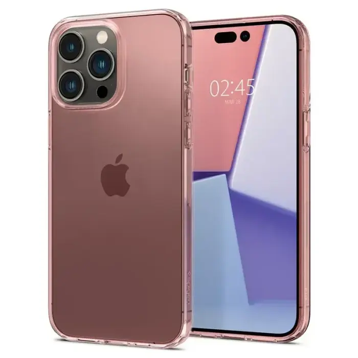 Spigen Crystal Flex, rose crystal - iPhone 14 Pro