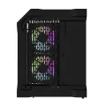 Darflash FT350 computer case + 5 aRGB fans (black) — Foto 4