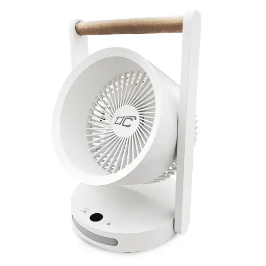 Wireless Desk Fan with noght light WB17 6,4" USB-C 3600mAh Foto 2