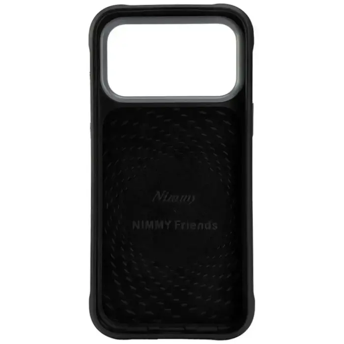 NIMMY case BIG EYED LYING GIANT PANDA compatible with MagSafe for IPHONE 18 Pro/17 Pro black