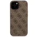 Zestaw Guess GUBPM5P15S4GEMGW iPhone 15 6.1" hardcase + Powerbank 5000mAh MagSafe brązowy|brown 4G Metal Logo Foto 3