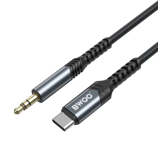 BWOO audio cable BO-AUX066 aux 3.5mm-USB-C Foto 2