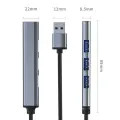 HUB adapter USB 3.0 4in1, 4x USB 3.0 Фото num