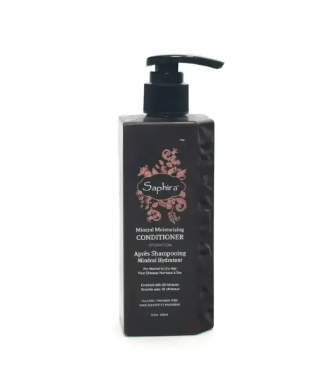 Saphira, Mineral, Sulfates-Free, Hair Conditioner, For Moisturizing, 250 ml