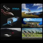 AKEEYO 710 Lite Handlebar Action Camera for Bikes and Motorcycles - Black Фото num