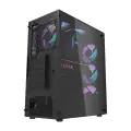Darkflash DK351 computer case + 4 fans (black) Foto 5