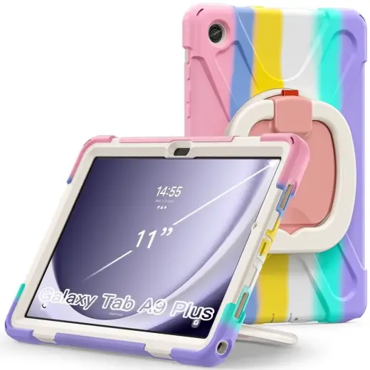 Tech-Protect X-Armor case for Samsung Galaxy Tab A9+ 11" X210 | X215 | X216 - pink and blue Фото num