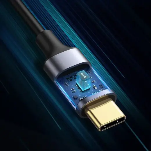 Ugreen USB Type C (male) - 2RCA (male) audio cable 1,5m gray (20193 CM451) Photo