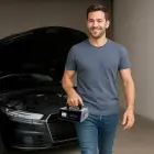 Qoltec Intelligent microprocessor charger 12V 24V 25A | Rectifier with repair function for AGM GEL SLA battery | LCD Foto 3