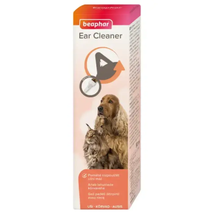 Līdzeklis ausu tīrīšanai - Beaphar Ear Cleaner, 50ml
