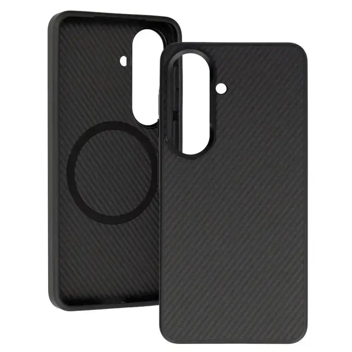Liavec Carbon Core phone case for Samsung Galaxy S26+ (S947) black