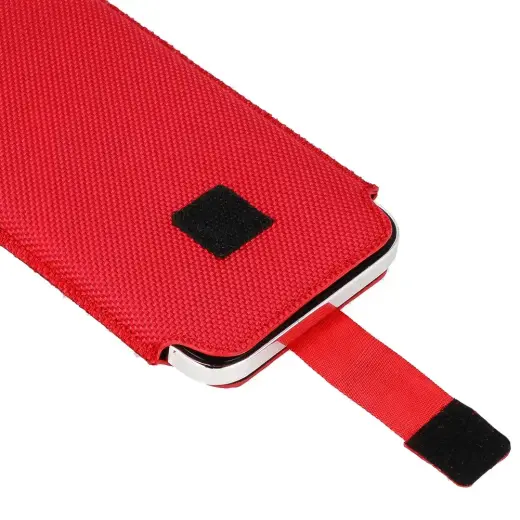 HIT Pouch Case (Size XL) for Iphone 15/15 Pro/Iphone 16/16 Pro/Samsung S24/S24 Plus/S25/S25 Plus/A53/A55 5G design 2 red Foto 5