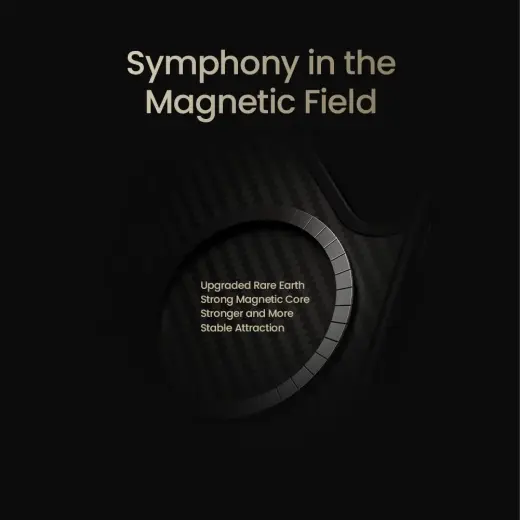 Nillkin Synthetic Fiber PRO Magnetic Hard Case for Samsung Galaxy S25 Ultra Black Фото num