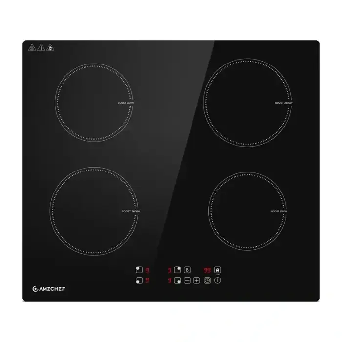 AMZCHEF CE-T-74IB4xyzf-CS 4-Zone Induction Cooktop