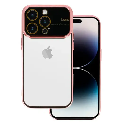 Electro Lens Case for Xiaomi Redmi Note 12 5G/Poco X5 Rose gold