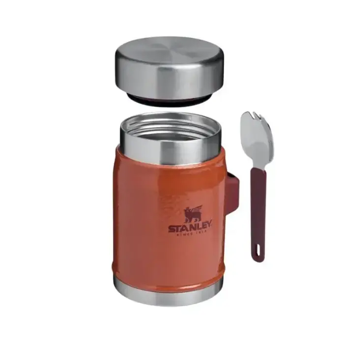 Termoss ēdienu The Legendary Food Jar + Spork 0,4L māla krāsā Foto 3