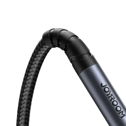 Joyroom stereo audio cable AUX 3.5 mm mini jack (male) - mini jack (female) 1.2 m black (SY-A09) Photo